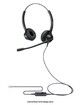 Crystal Head Plug Headset For land line phone Call Center Ultra Comfortable Customer Service Earphone With Noise Cancelling Headsets Headphones Microphone