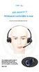 Crystal Head Plug Headset For land line phone Call Center Ultra Comfortable Customer Service Earphone With Noise Cancelling Headsets Headphones Microphone