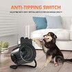 2000W Electric Fan Heater Industrial Workshop Room Space Carpet Dryer Warm Hot Air Blower Portable Standing Fast Heating with SAA Warehouse Office