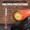 Industrial Space Heater 68kW Diesel Kerosene Air Forced Blow Fan Warm for Workshop Warehouse Shed Garage Greenhouse Office Fast Heating Shop Portable