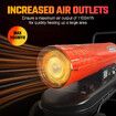 Industrial Space Heater 68kW Diesel Kerosene Air Forced Blow Fan Warm for Workshop Warehouse Shed Garage Greenhouse Office Fast Heating Shop Portable
