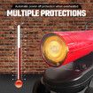 Industrial Fan Heater 68kW Diesel Kerosene Warm Space Forced Air Blower Workshop Warehouse Shed Garage Greenhouse Office Fast Heating Shop Portable