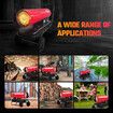 Industrial Fan Heater 68kW Diesel Kerosene Warm Space Forced Air Blower Workshop Warehouse Shed Garage Greenhouse Office Fast Heating Shop Portable