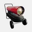 Industrial Fan Heater 68kW Diesel Kerosene Warm Space Forced Air Blower Workshop Warehouse Shed Garage Greenhouse Office Fast Heating Shop Portable