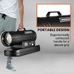 Industrial Fan Heater Diesel Kerosene Forced Warm Air Space Blower 28kW Portable for Workshop Warehouse Shed Garage Greenhouse Office Fast Heating