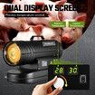 Industrial Fan Heater Diesel Kerosene Forced Warm Air Space Blower 28kW Portable for Workshop Warehouse Shed Garage Greenhouse Office Fast Heating