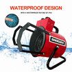 2000W Industrial Fan Heater Electric Carpet Dryer Hot Air Blower Space Standing for Workshop Room Office Warehouse Garage Greenhouse Fast Heating