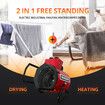2000W Industrial Fan Heater Electric Carpet Dryer Hot Air Blower Space Standing for Workshop Room Office Warehouse Garage Greenhouse Fast Heating