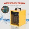 Electric Fan Heater Industrial Workshop Portable Room Carpet Dryer Warm Hot Air Forced 2000W Fast Heating Space Standing SAA for Warehouse Farm Garage
