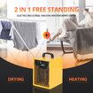 Electric Fan Heater Industrial Workshop Portable Room Carpet Dryer Warm Hot Air Forced 2000W Fast Heating Space Standing SAA for Warehouse Farm Garage