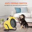 Portable Electric Heater Industrial Fan 2In1 2000W Carpet Dryer Warm Hot Air Blower Fast Heating Room Space SAA Standing for Office Workshop Warehouse