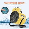 Portable Electric Heater Industrial Fan 2In1 2000W Carpet Dryer Warm Hot Air Blower Fast Heating Room Space SAA Standing for Office Workshop Warehouse