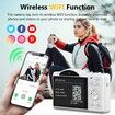 4K Digital Camera,WiFi 75MP Vlogging Cameras,Touchscreen Autofocus Point and Shoot Digital Camera with 16X Zoom,32GB Card,2 Batteries (White)