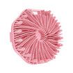 Silicone Scrubber, Exfoliating Body Wash Scrubbers, Shower Body Brush for Effective Showering Exfoliation and Gentle Massage, Pink