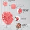 Silicone Scrubber, Exfoliating Body Wash Scrubbers, Shower Body Brush for Effective Showering Exfoliation and Gentle Massage, Pink