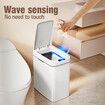 Sensor Rubbish Bin 14L Dustbin Recycling Garbage Kitchen Waste Trash Can Motion Auto Household Bathroom Toilet Office Trashcan Small Smart Container