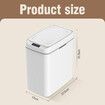 Sensor Rubbish Bin 14L Dustbin Recycling Garbage Kitchen Waste Trash Can Motion Auto Household Bathroom Toilet Office Trashcan Small Smart Container