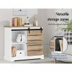 ALFORDSON Buffet Sideboard Cabinet Storage Cupboard Sliding Door Pantry White