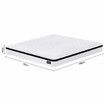 ALFORDSON Mattress 17CM Single Bed Euro Top Spring Foam Bedding Medium Firm