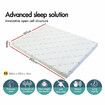 STARRY EUCALYPT Memory Foam Mattress Topper 7-Zone Cool Gel Bamboo 10cm KS