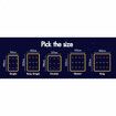 STARRY EUCALYPT Memory Foam Mattress Topper 7-Zone Cool Gel Bamboo 10cm KS