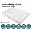 STARRY EUCALYPT Memory Foam Mattress Topper Airflow Cool Gel Bamboo 10cm KS