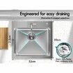 ALFORDSON Kitchen Sink Stainless Steel Drop in Flush Single Bowl 530X500MM Silver