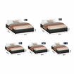ALFORDSON Bed Frame Queen Size Gas Lift Storage Mattress Base Black WILBUR