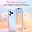 HOT 40 Pro smartphone 6.8 HD Android Mobile Phone Unlocked 4G Dual Sim Card 6800mAh 4GB+128G Cellphone 72MP+108MP, Golden