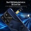 Pova5 Pro Unlocked Android 4G Phones, 6GB + 256GB, 6.7 Inch HD Screen, Snapdragon 888, 48MP+108MP HD Camera, Android 14 Unlocked Cell Phone, White