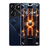 Pova5 Pro Unlocked Android 4G Phones, 6GB + 256GB, 6.7 Inch HD Screen, Snapdragon 888, 48MP+108MP HD Camera, Android 14 Unlocked Cell Phone, Black