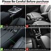 1 Pack Car Seat Gap Filler Organizer,Car Seat Organizer,Seat Gap Storage Box with Cup Holders,Car Leather Cup Holder Gap Bag Front Seat (Right Side)