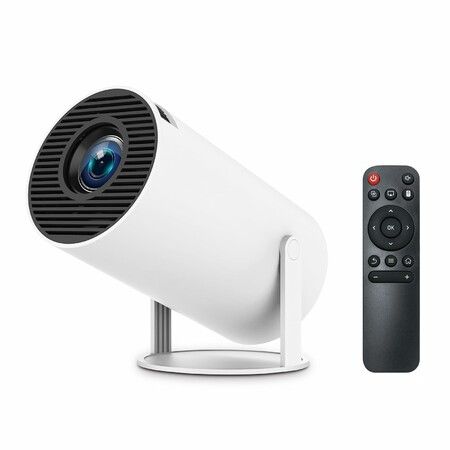 1080P Portable Projector Home Theater 180  Rotation Auto WiFi Bluetooth  Full HD Phone PC HDMI PS5 Laptop Miracast Wireless Wired