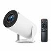 1080P Portable Projector Home Theater 180 Rotation Auto WiFi Bluetooth Full HD Phone PC HDMI PS5 Laptop Miracast Wireless Wired