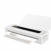 Portable Wireless Bluetooth Thermal Printer Support 210MM 112MM 80MM 57MM Thermal Paper,Inkless Printer for iOS, Android Laptop for Office Car Home