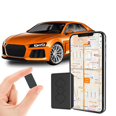 GPS Tracker Waterproof Magnet Mount, GPS Locator Tracking Device, 6000mAh, 80 Days Real-Time Positioning