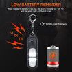 Personal Safety Alarm For 130dB With LED Light Recharge Emergency Anti-Attack For Elder Child Woman Color Pink