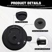 For NC301 Ice Cream Maker Outer Bowl Lid Compatible Ninja NC299AMZ, NC301, NC300, NC201, NC101 Series NO Paddle, Ice Cream Maker Accessories