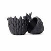 3D Dragon Egg Easter Egg with Flexible Dragon Inside,Large 3D Printed Gift,Figurine Decor,Executive Desk Toy,Black