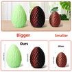 3D Printed Easter Dragon Egg Gold Surprise Basket Essentials with 12In Flexible Crystal Dragon Inside,Easter Basket Stuffers,3D Printed Gift Toy