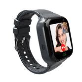 4G Kids Smart Watch, Boys Girls GPS Tracker Kids Smartwatches Video Call SOS Alarm Voice Chat and Touch Screen Game Real Time Tracking (Black)