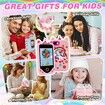 Kids Toys Phone, Kids Smart Phone for Girls with Dual Camera, Games and Music Player, Girl Toys Christmas Birthday Gifts, Pink