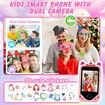 Kids Toys Phone, Kids Smart Phone for Girls with Dual Camera, Games and Music Player, Girl Toys Christmas Birthday Gifts, Pink