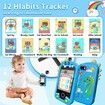 Kids Smart Phone, Dual Camera Cell Phone with Games, 2.8 Inch Touchscreen HD Phone for Kids, Educational Learning Toys Christmas Birthday Gift, Blue