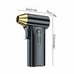 Compressed Air Duster Cordless,Powerful 130000RPM,Portable Rechargeable Air Blower,3-Gear Electric Compressed Air For Office Car Home Color Black
