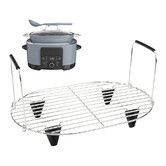 Roast and Steamer Rack Compatible with Ninja Foodi Possible Cooker Pro 8.5 Quart MC1000, MC1001, MC1010 Slow Cooker Crock