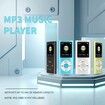 32GB MP3 Player, Portable Lossless Sound Slim MP3 Music Player with Earphone, 1.8 Inch LCD Screen Digital Music Player, Black
