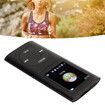 32GB MP3 Player, Portable Lossless Sound Slim MP3 Music Player with Earphone, 1.8 Inch LCD Screen Digital Music Player, Black
