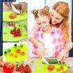 30Pcs Kids Montessori Cooking Kitchen Toys Toddler Knife Set Real Cooking Baking Accessories Toddlers Kitchen Tools Christmas Gift COL Multicolor
