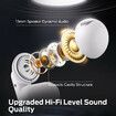 Wireless Earbuds Clear Call Bluetooth 5.4 Open Earphones with ENC, PX5 Waterproof Wireless Clip-on Earbud,32H Playtime Earbuds(Purple)